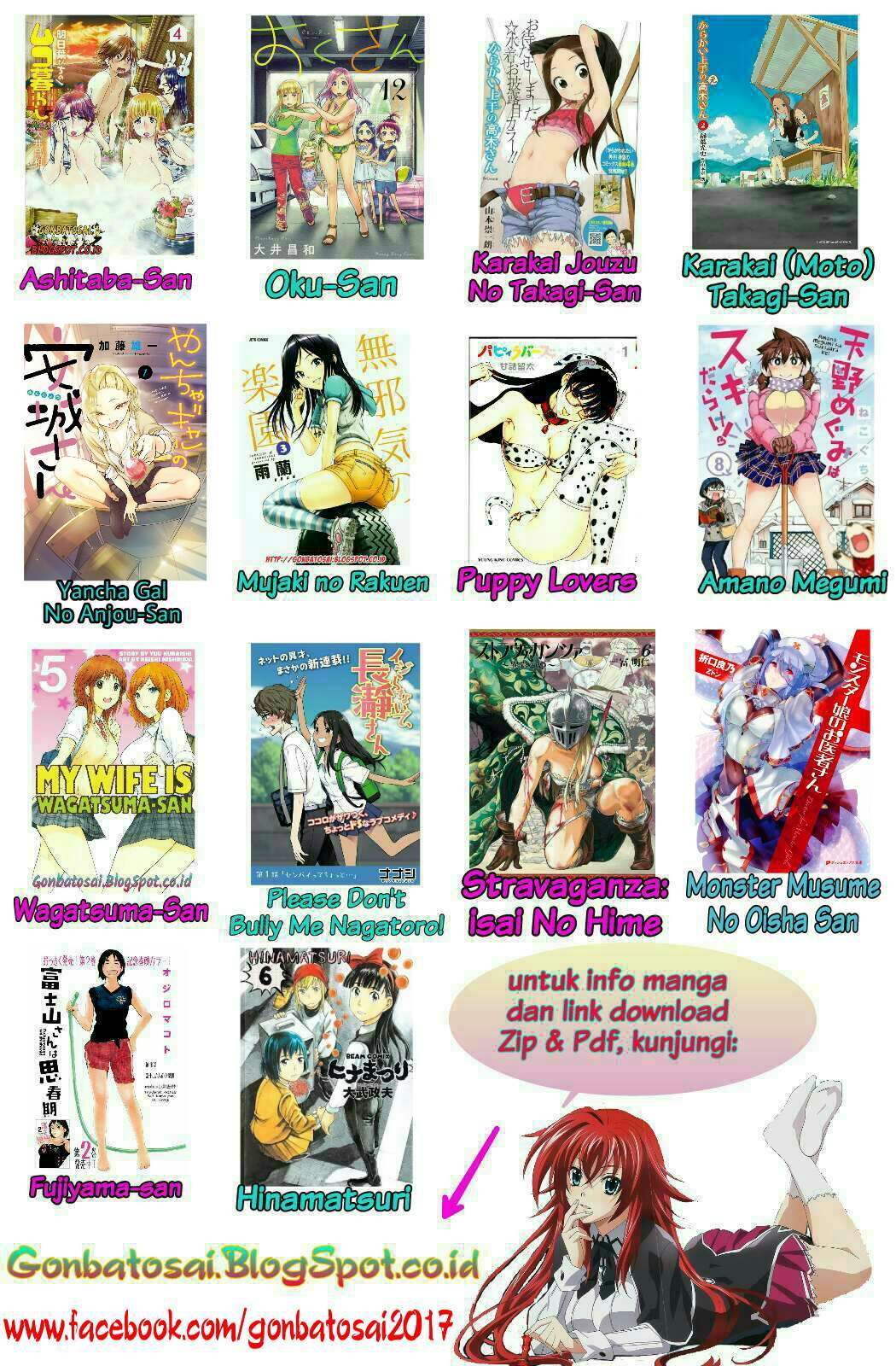 Yancha Gal no Anjou-san Chapter 13 Bahasa Indonesia