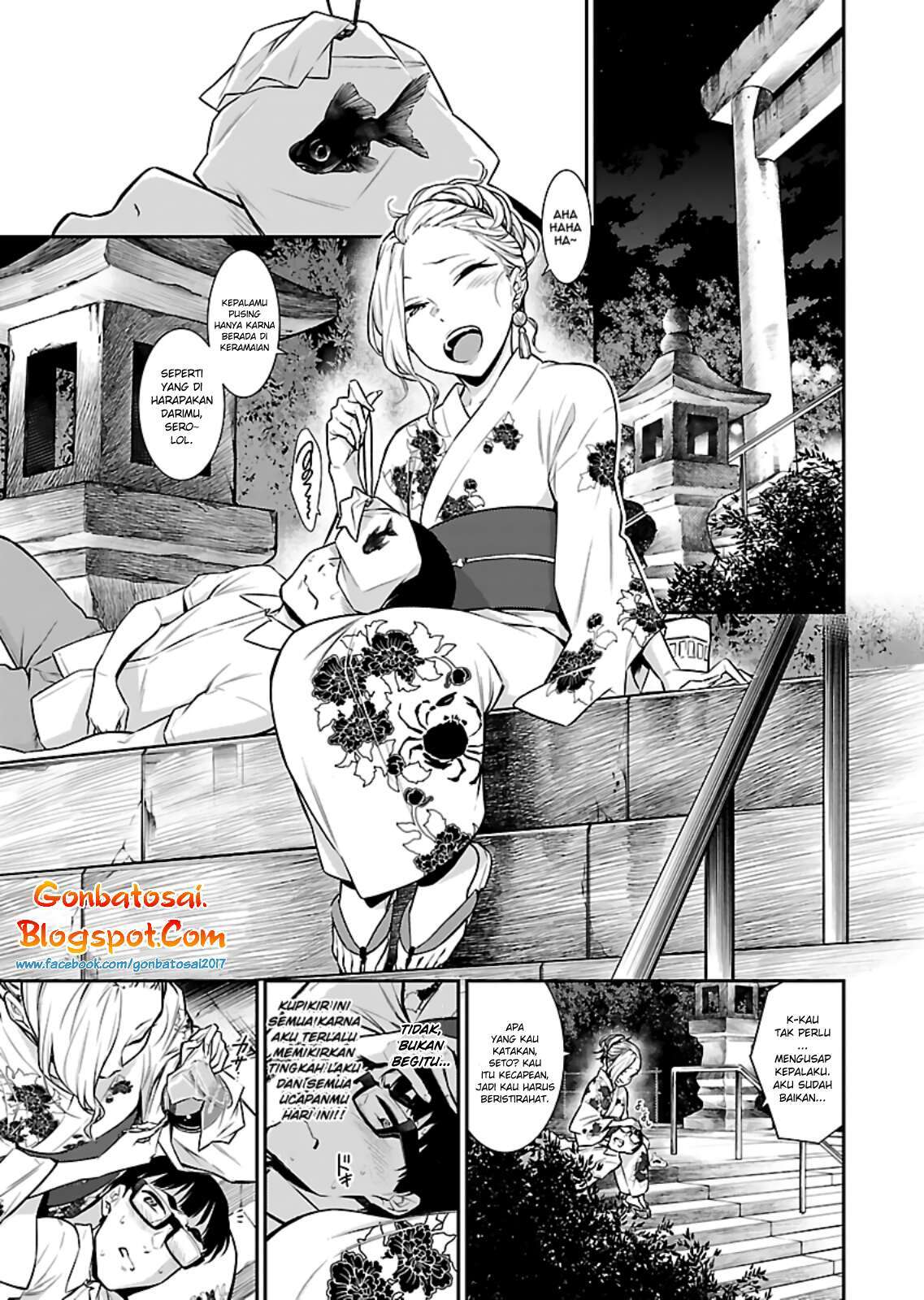Yancha Gal no Anjou-san Chapter 24 Bahasa Indonesia