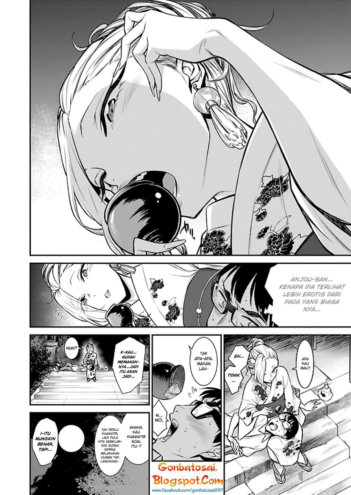 Yancha Gal no Anjou-san Chapter 24 Bahasa Indonesia