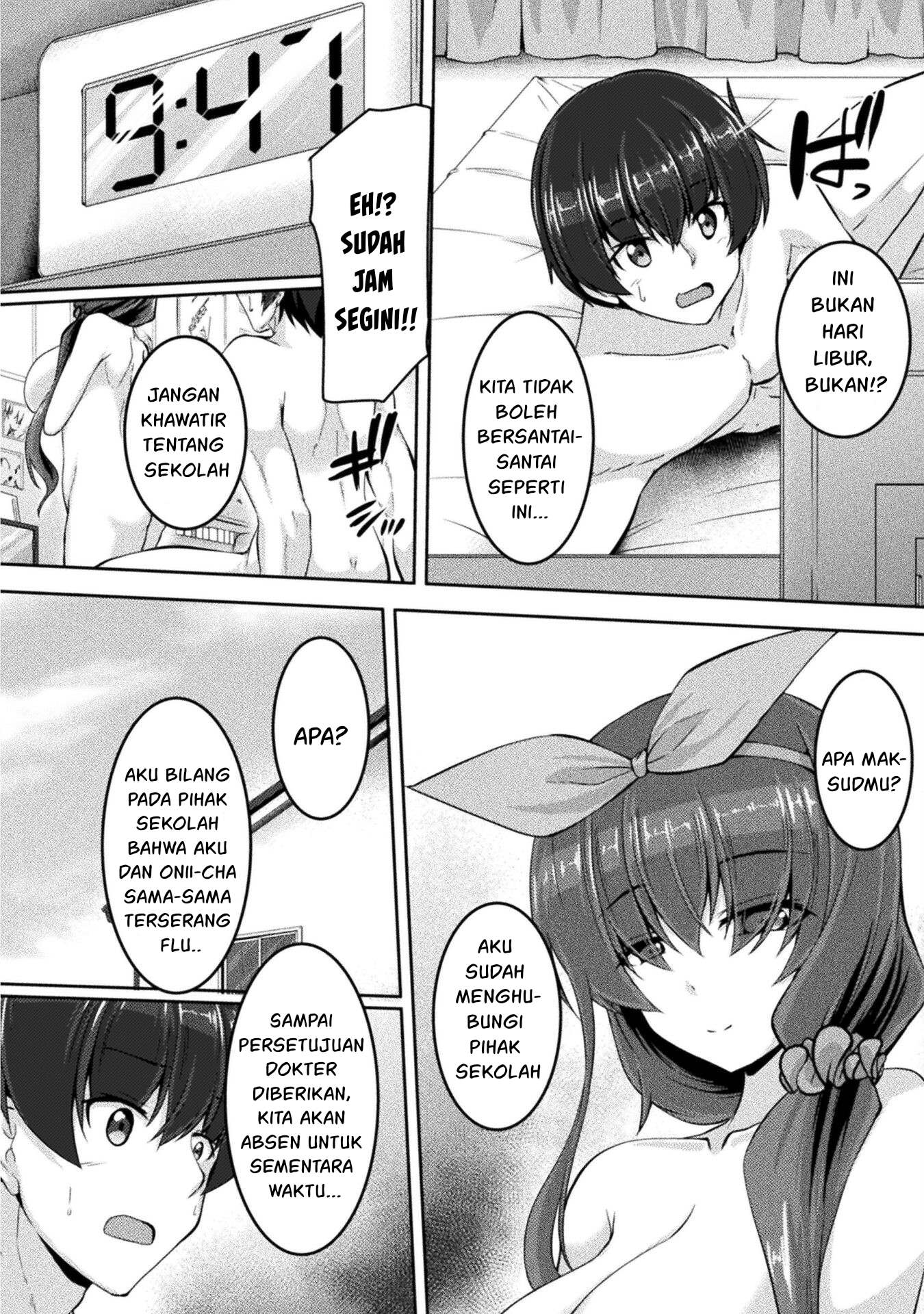 Yandere Imouto ni Aisaresugite Kozukuri Kankin Seikatsu chapter 7