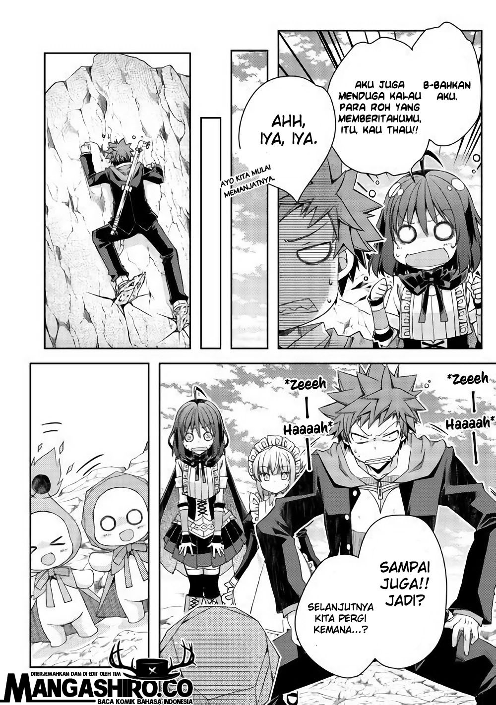 Yankee wa Isekai de Seirei ni Aisaremasu Chapter 22 Bahasa Indonesia