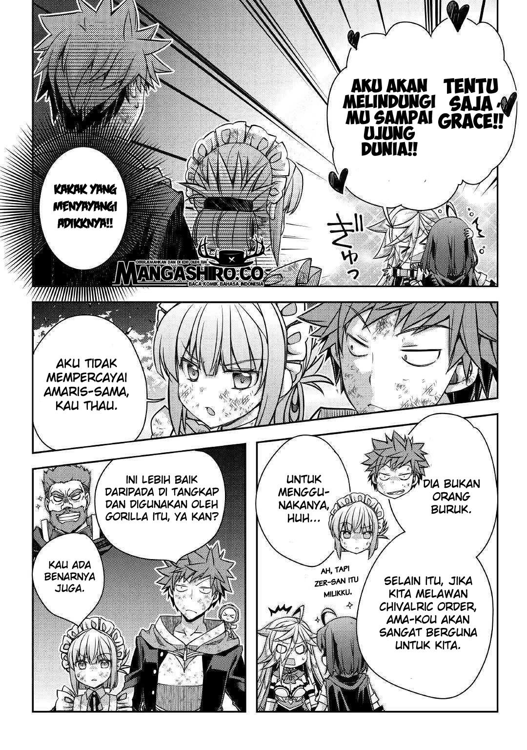 Yankee wa Isekai de Seirei ni Aisaremasu chapter 24