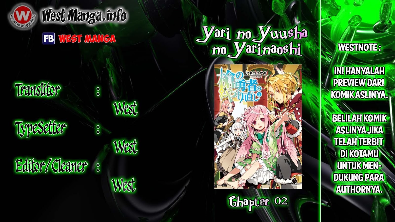 Yari no Yuusha no Yarinaoshi Chapter 02 Bahasa Indonesia