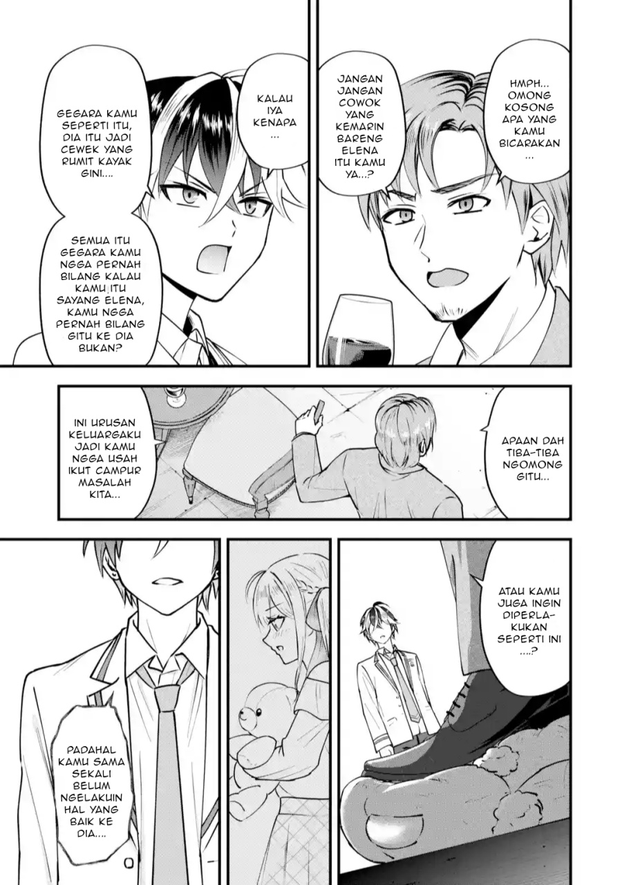 Yarikonda ren’ai game no akuyaku ni tensei shita node, gensaku chishiki de hiroin o kōryaku shimasu  Chapter 02.7 Bahasa Indonesia