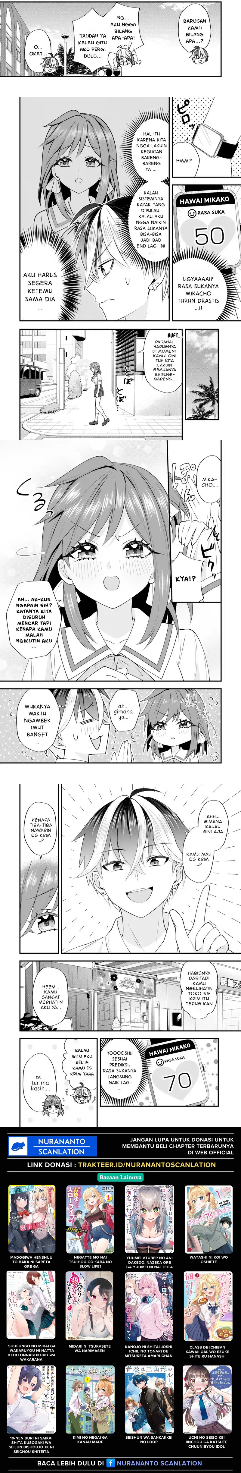 Yarikonda ren’ai game no akuyaku ni tensei shita node, gensaku chishiki de hiroin o kōryaku shimasu Chapter 07.1 Bahasa Indonesia