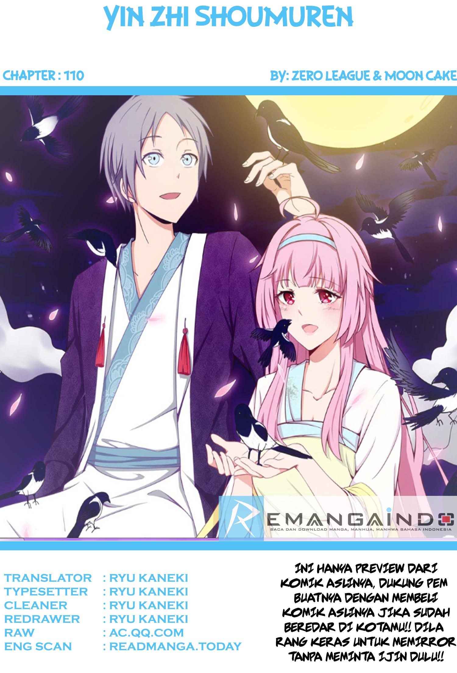 Yin Zhi Shoumuren (Silver Gravekeeper) chapter 110