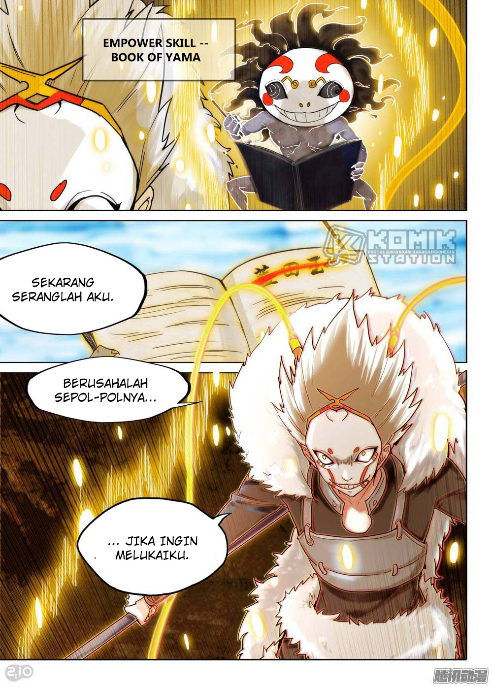 Yin Zhi Shoumuren Chapter 222 Bahasa Indonesia