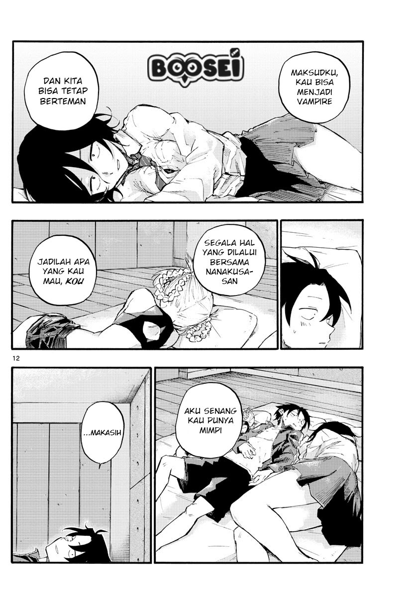 Yofukashi no Uta Chapter 11 Bahasa Indonesia