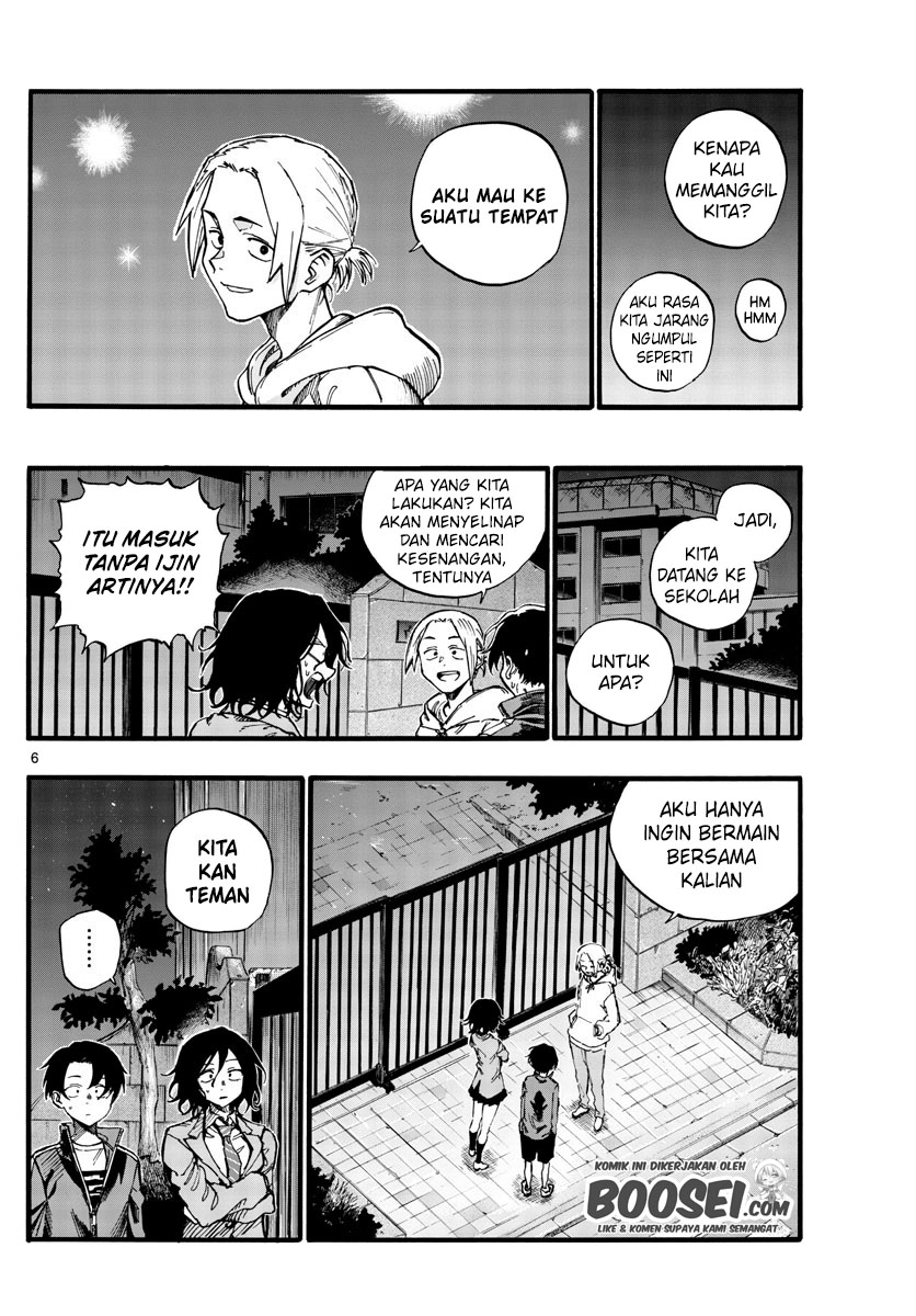 Yofukashi no Uta Chapter 37 Bahasa Indonesia