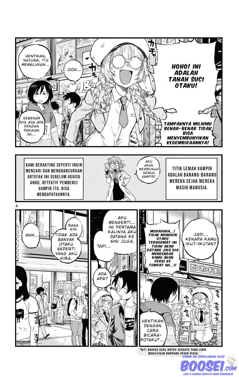 Yofukashi no Uta Chapter 66 Bahasa Indonesia