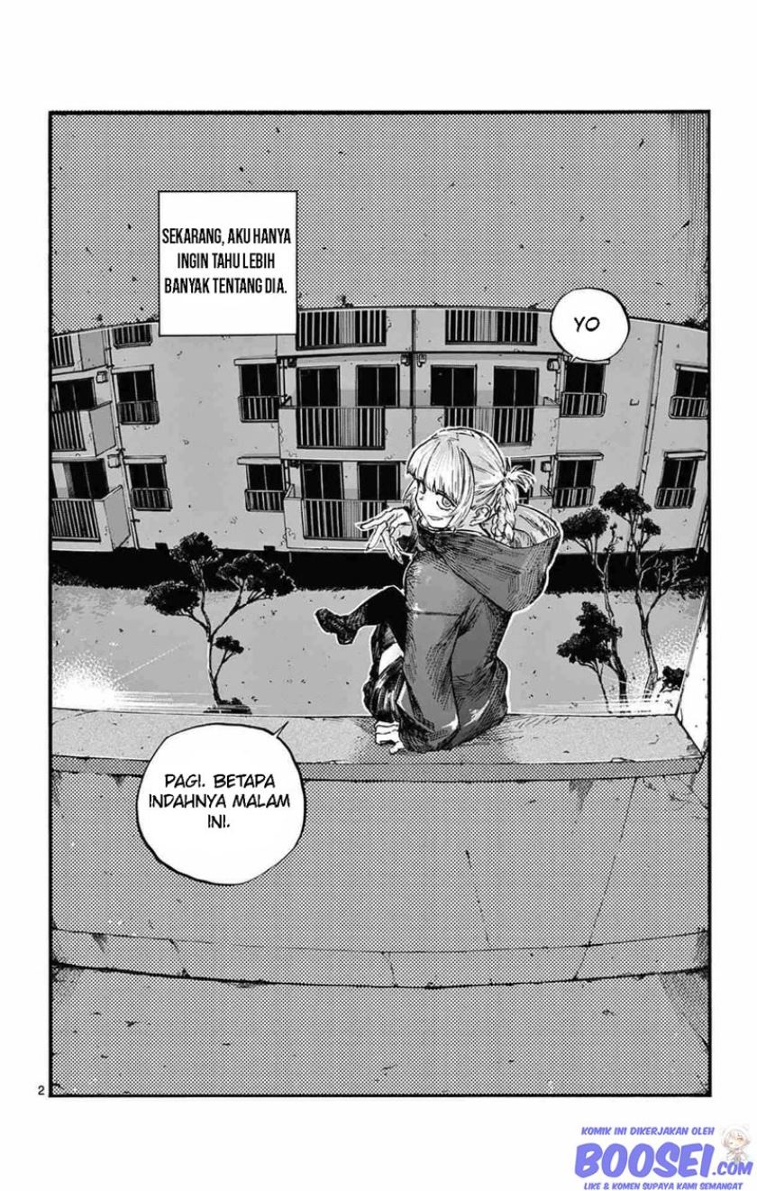 Yofukashi no Uta Chapter 69 Bahasa Indonesia