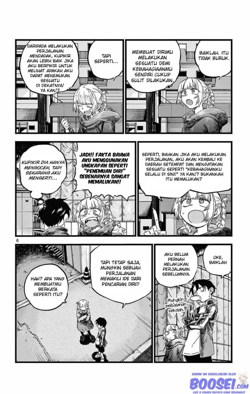 Yofukashi no Uta Chapter 69 Bahasa Indonesia