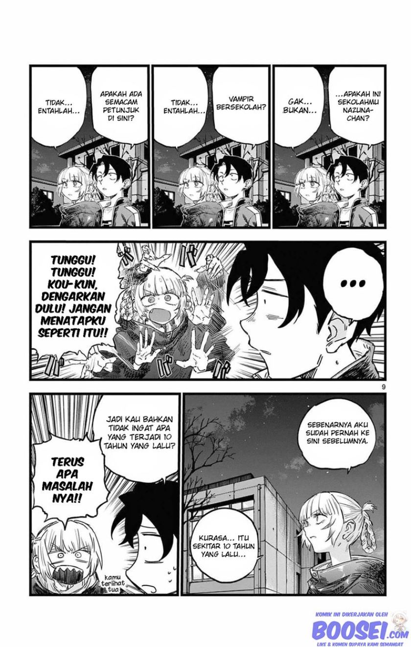 Yofukashi no Uta Chapter 69 Bahasa Indonesia