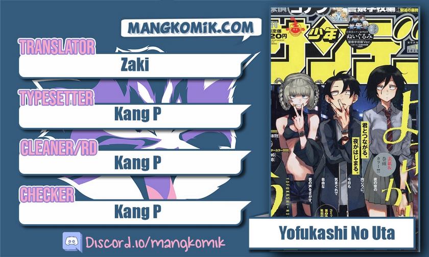 Yofukashi no Uta Chapter 73 Bahasa Indonesia