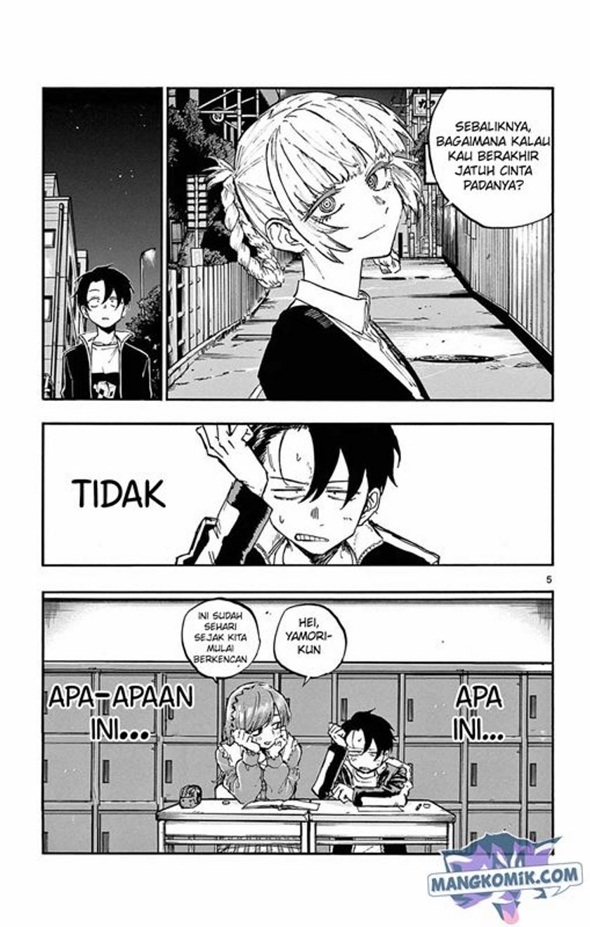 Yofukashi no Uta Chapter 73 Bahasa Indonesia