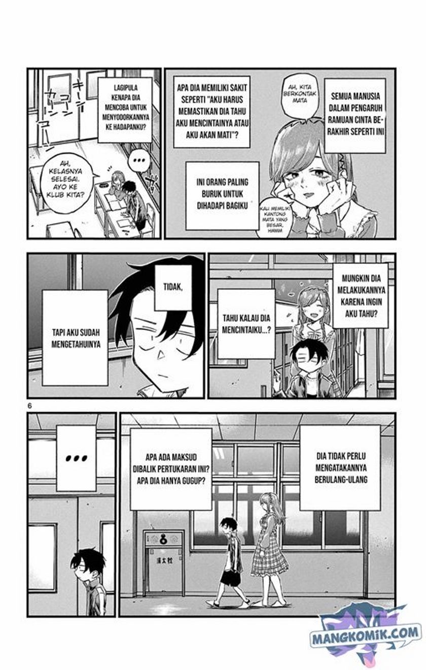 Yofukashi no Uta Chapter 73 Bahasa Indonesia