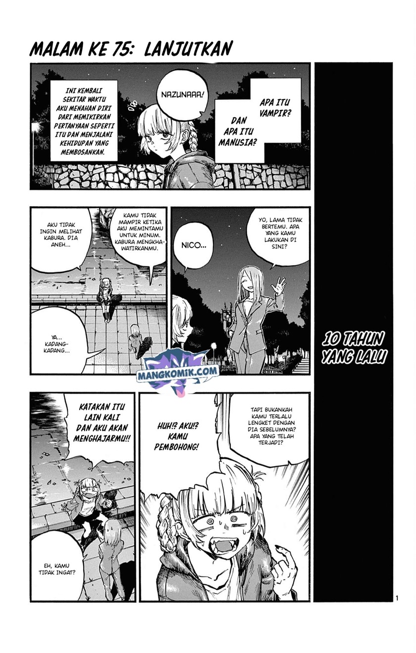 Yofukashi no Uta chapter 75