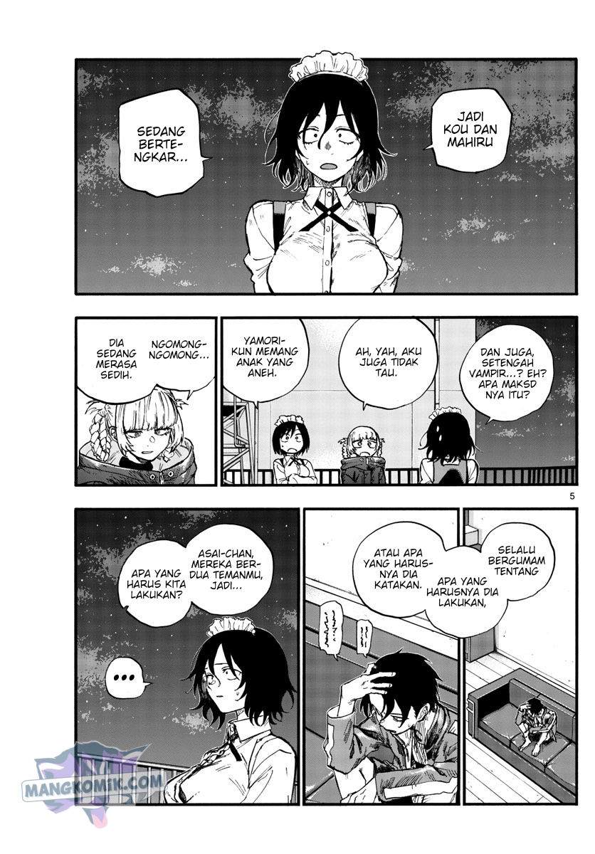 Yofukashi no Uta Chapter 106 Bahasa Indonesia