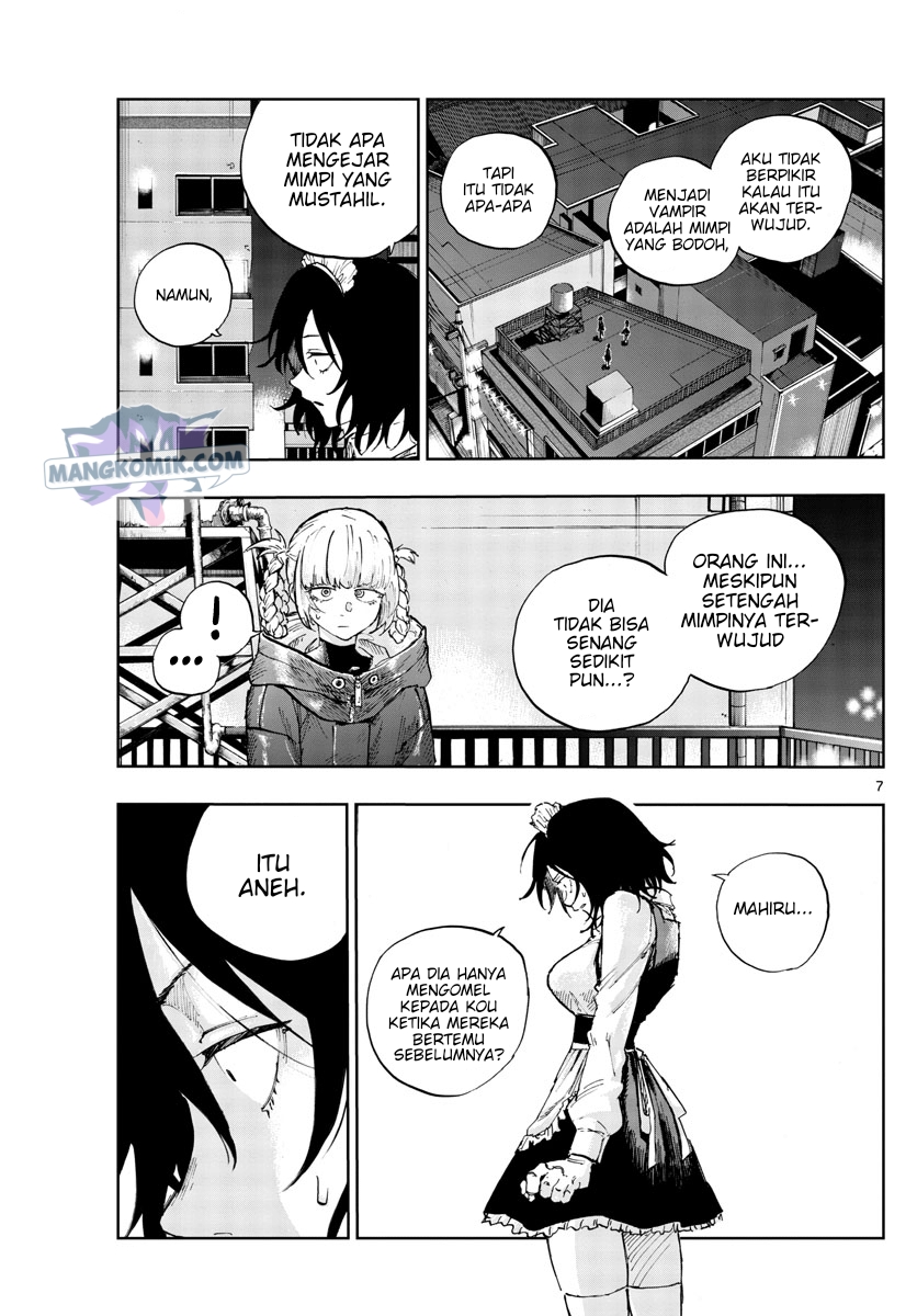 Yofukashi no Uta Chapter 106 Bahasa Indonesia