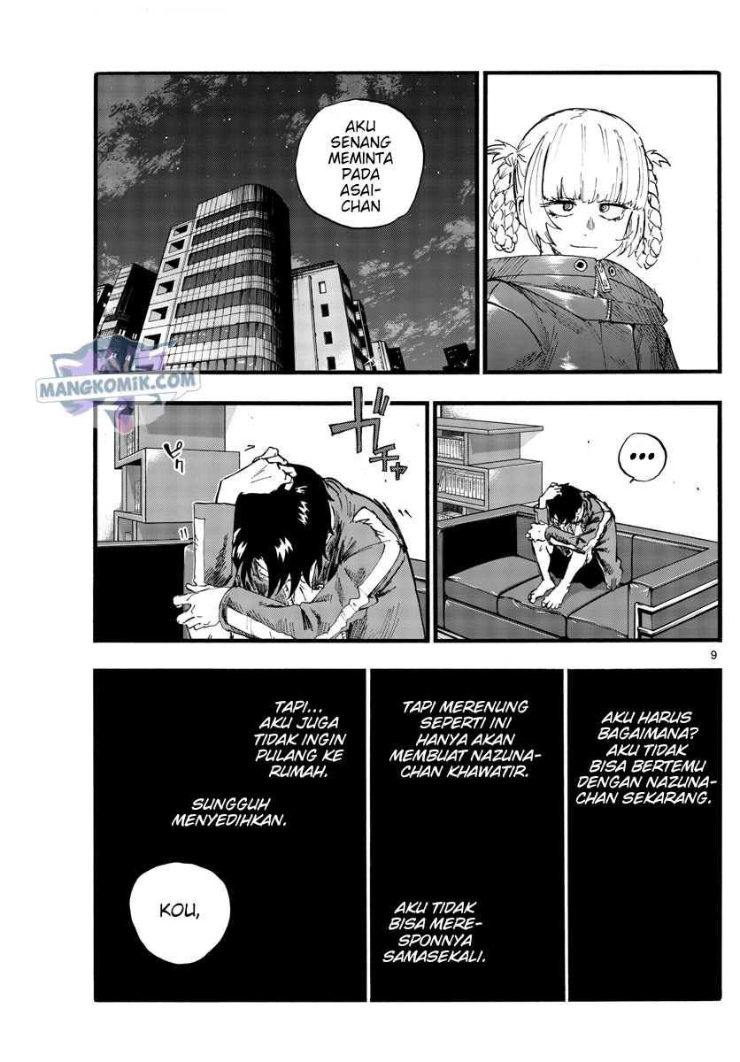 Yofukashi no Uta Chapter 106 Bahasa Indonesia