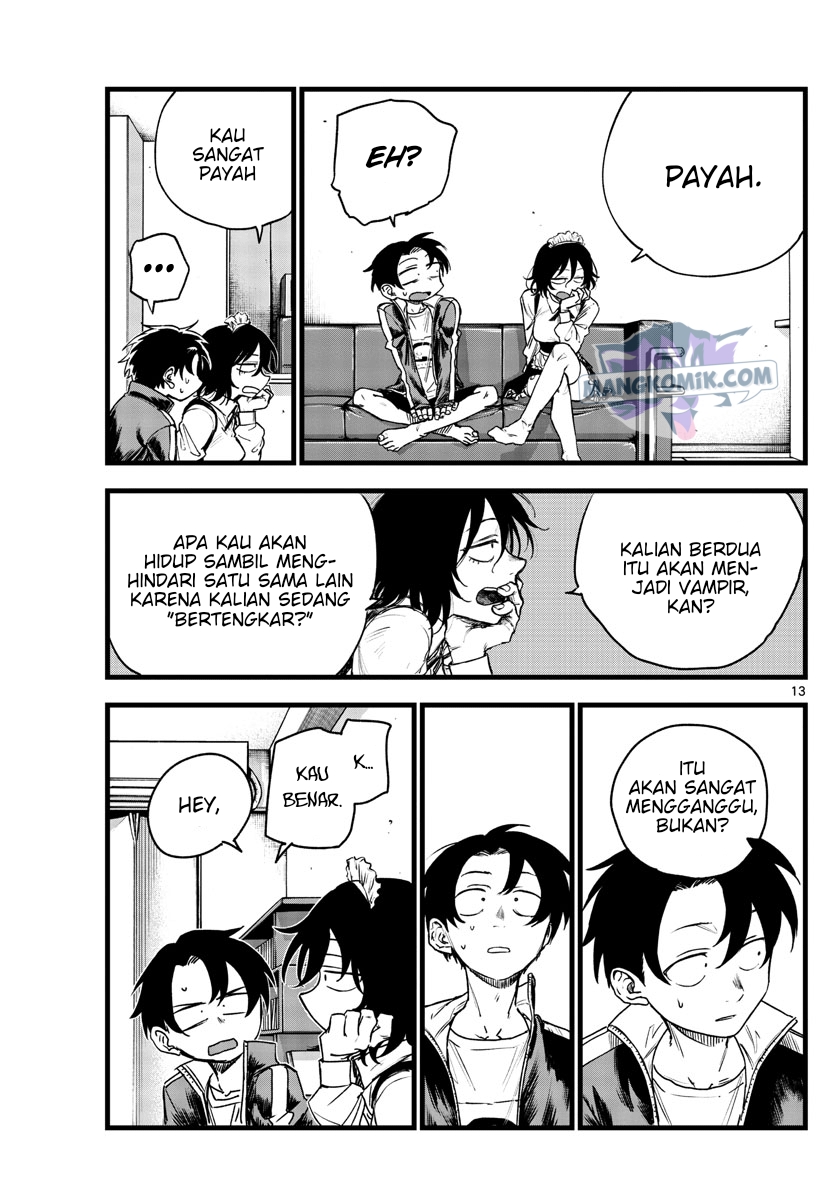 Yofukashi no Uta Chapter 106 Bahasa Indonesia