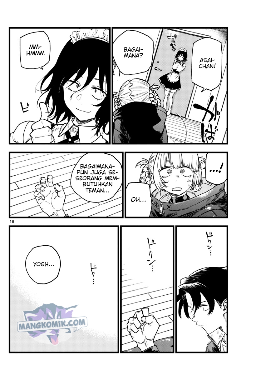 Yofukashi no Uta Chapter 106 Bahasa Indonesia