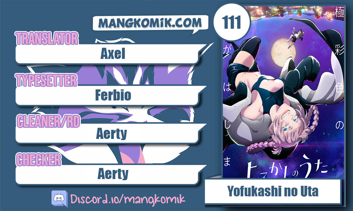 Yofukashi no Uta chapter 111