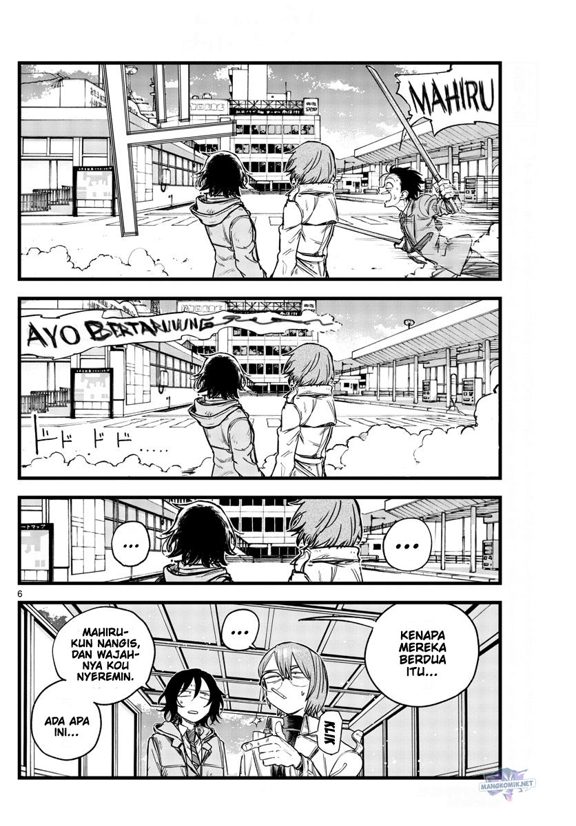 Yofukashi no Uta Chapter 150 Bahasa Indonesia