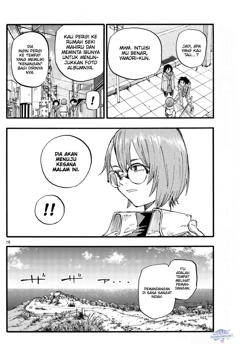 Yofukashi no Uta Chapter 150 Bahasa Indonesia