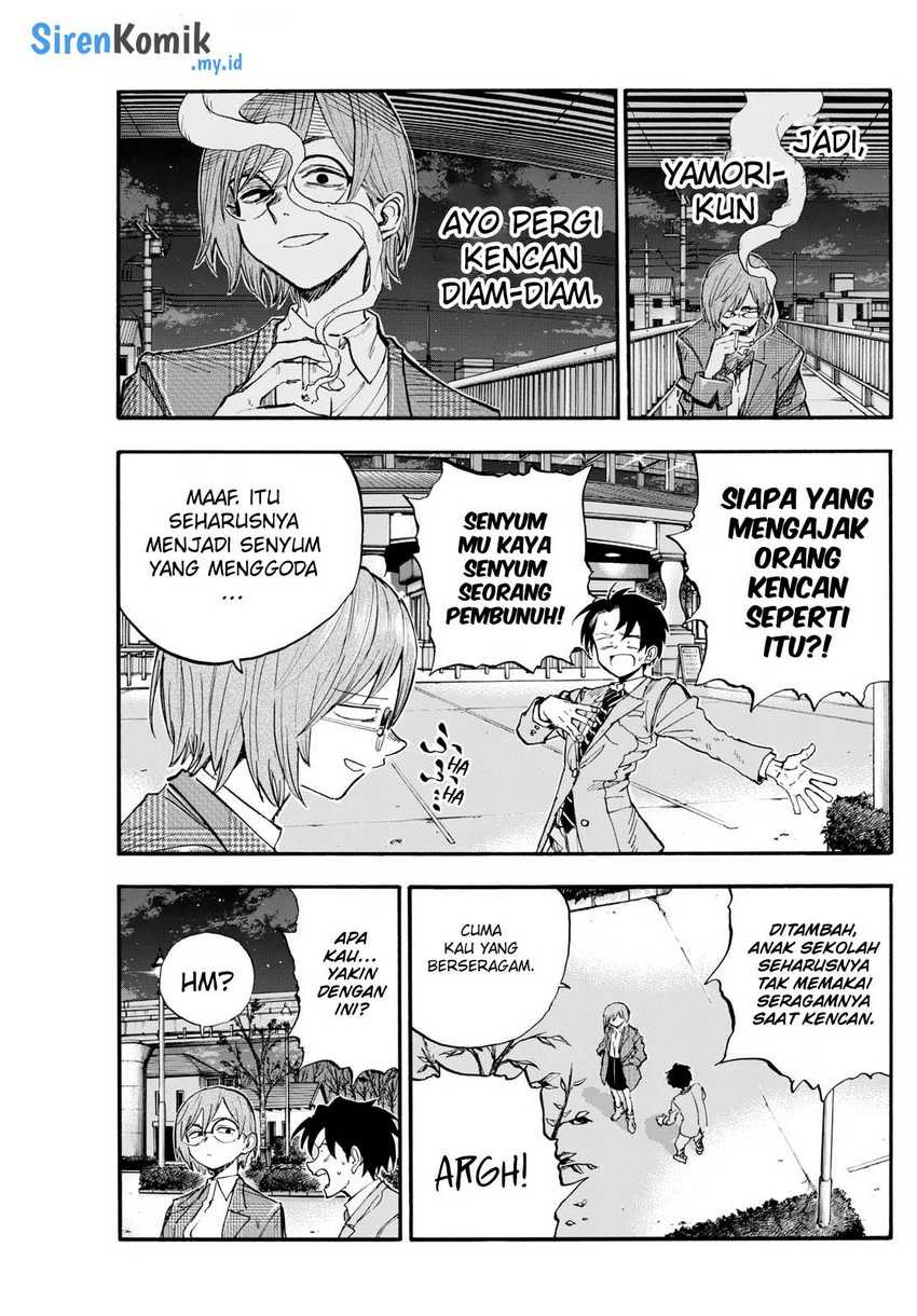 Yofukashi no Uta Chapter 182 Bahasa Indonesia