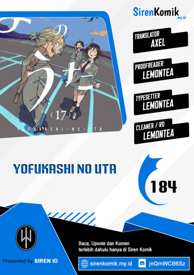 Yofukashi no Uta chapter 184