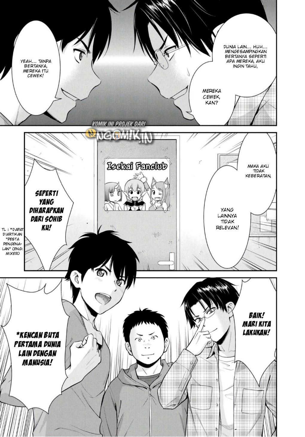 Yojouhan Isekai Kouryuu Ki Chapter 04 Bahasa Indonesia