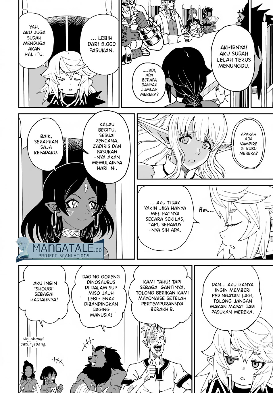 Yondome wa Iya na Shizokusei Majutsushi Chapter 42 Bahasa Indonesia