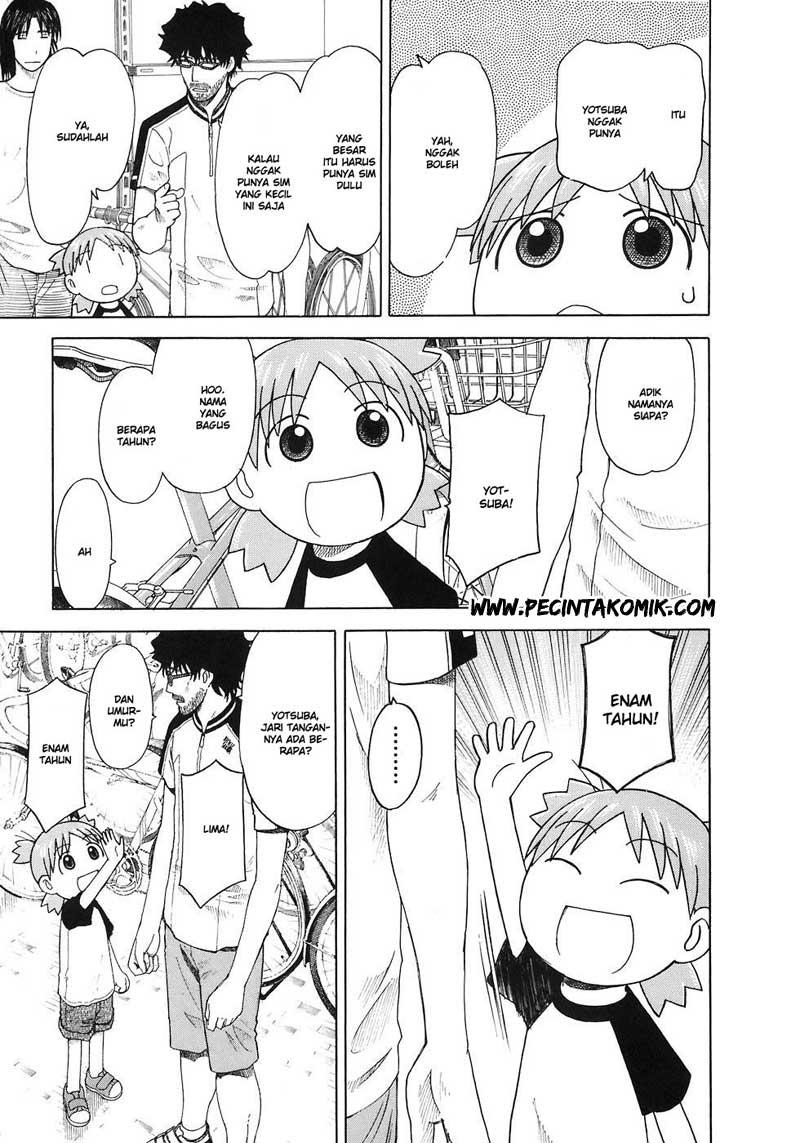 Yotsuba to! Chapter 36 Bahasa Indonesia
