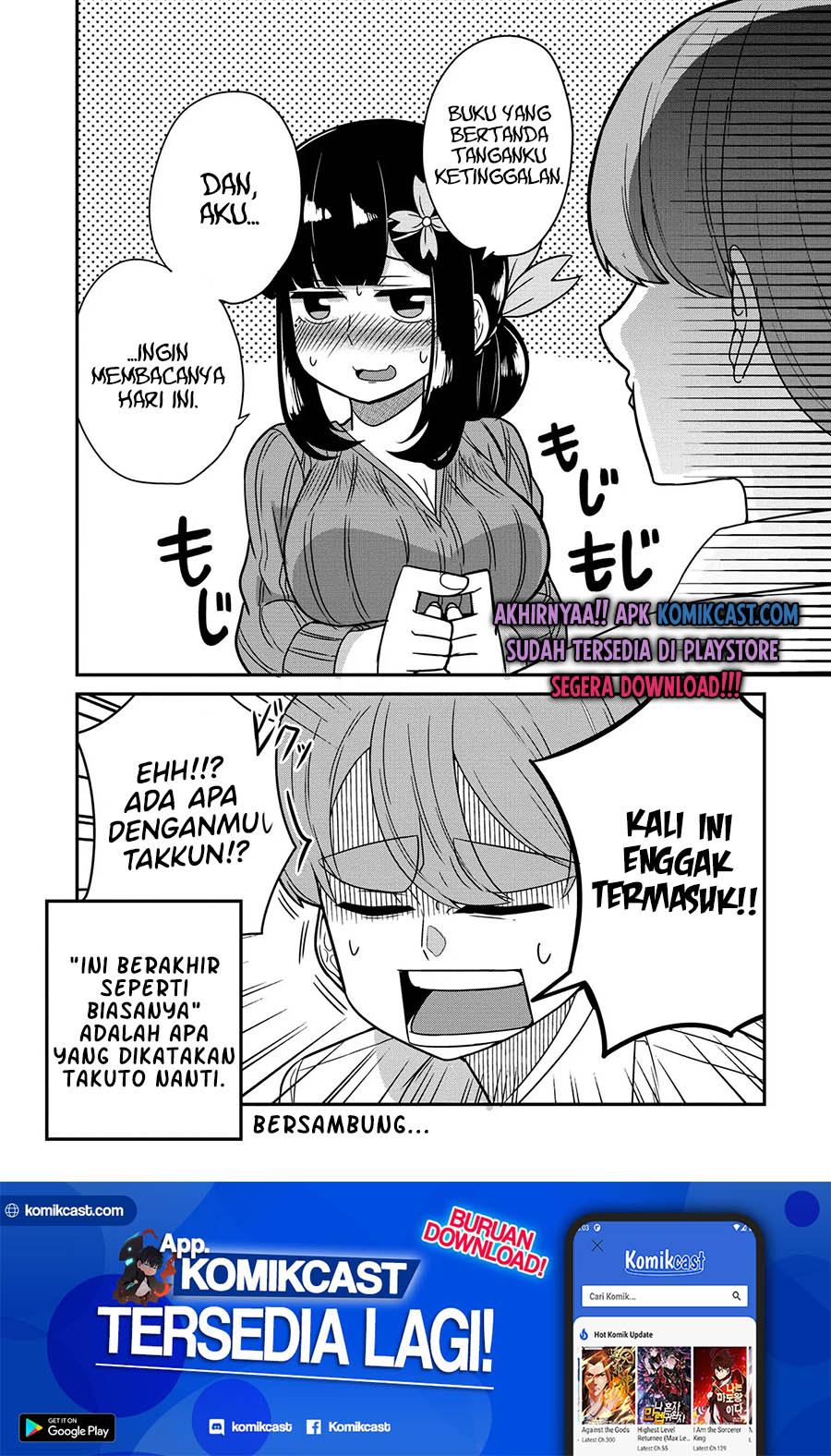 You Don’t Want Childhood Friend As Your Mom? Chapter 21 Bahasa Indonesia