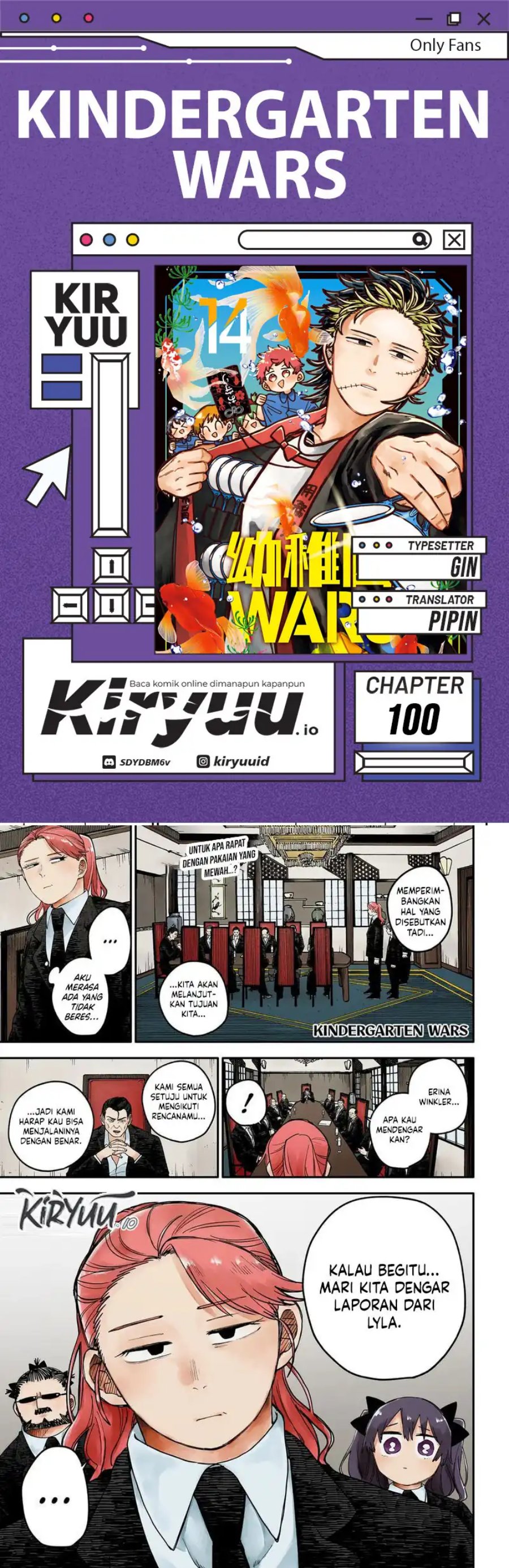 Youchien Wars chapter 100