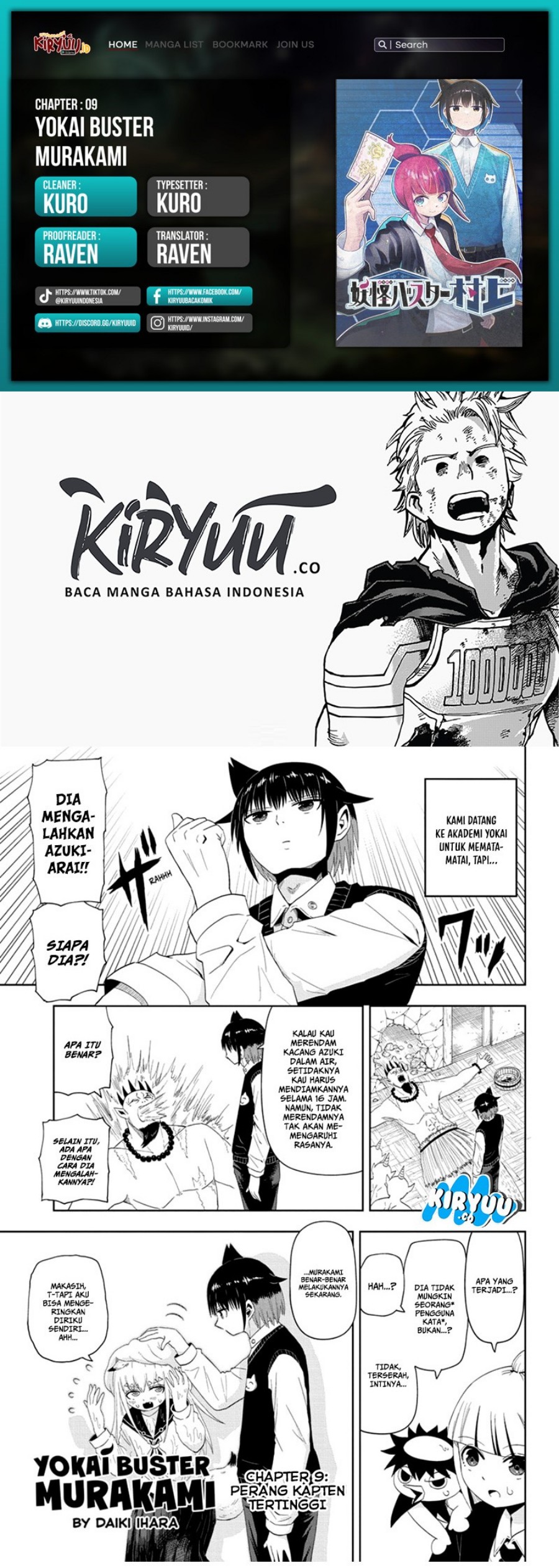 Youkai Buster Murakami Chapter 09 Bahasa Indonesia