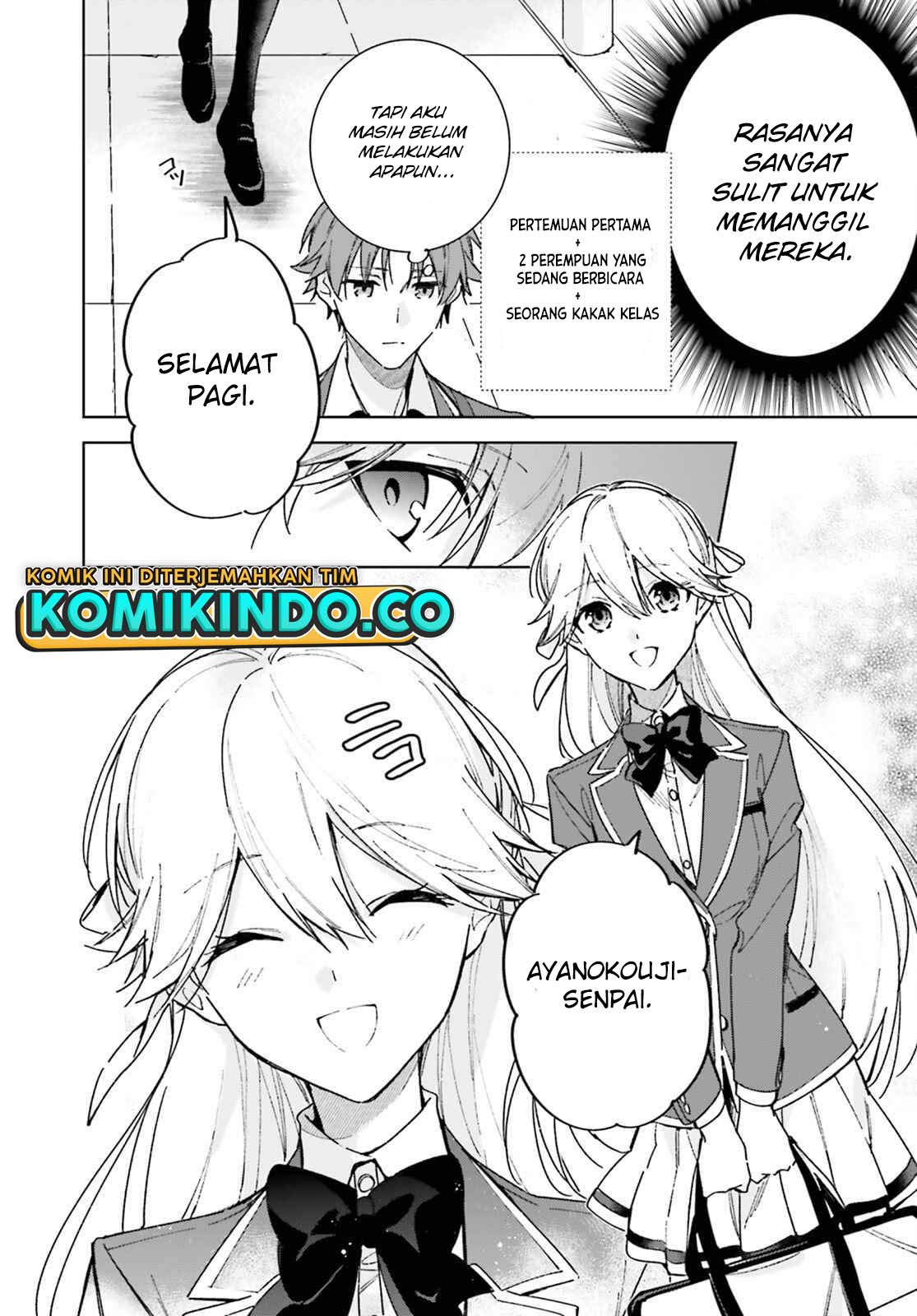 Youkoso Jitsuryoku Shijou Shugi no Kyoushitsu e: 2-nensei-hen Chapter 06 Bahasa Indonesia
