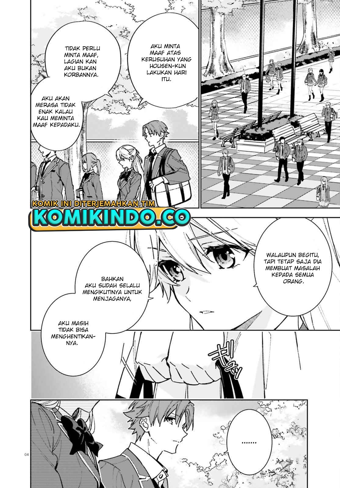 Youkoso Jitsuryoku Shijou Shugi no Kyoushitsu e: 2-nensei-hen Chapter 06 Bahasa Indonesia