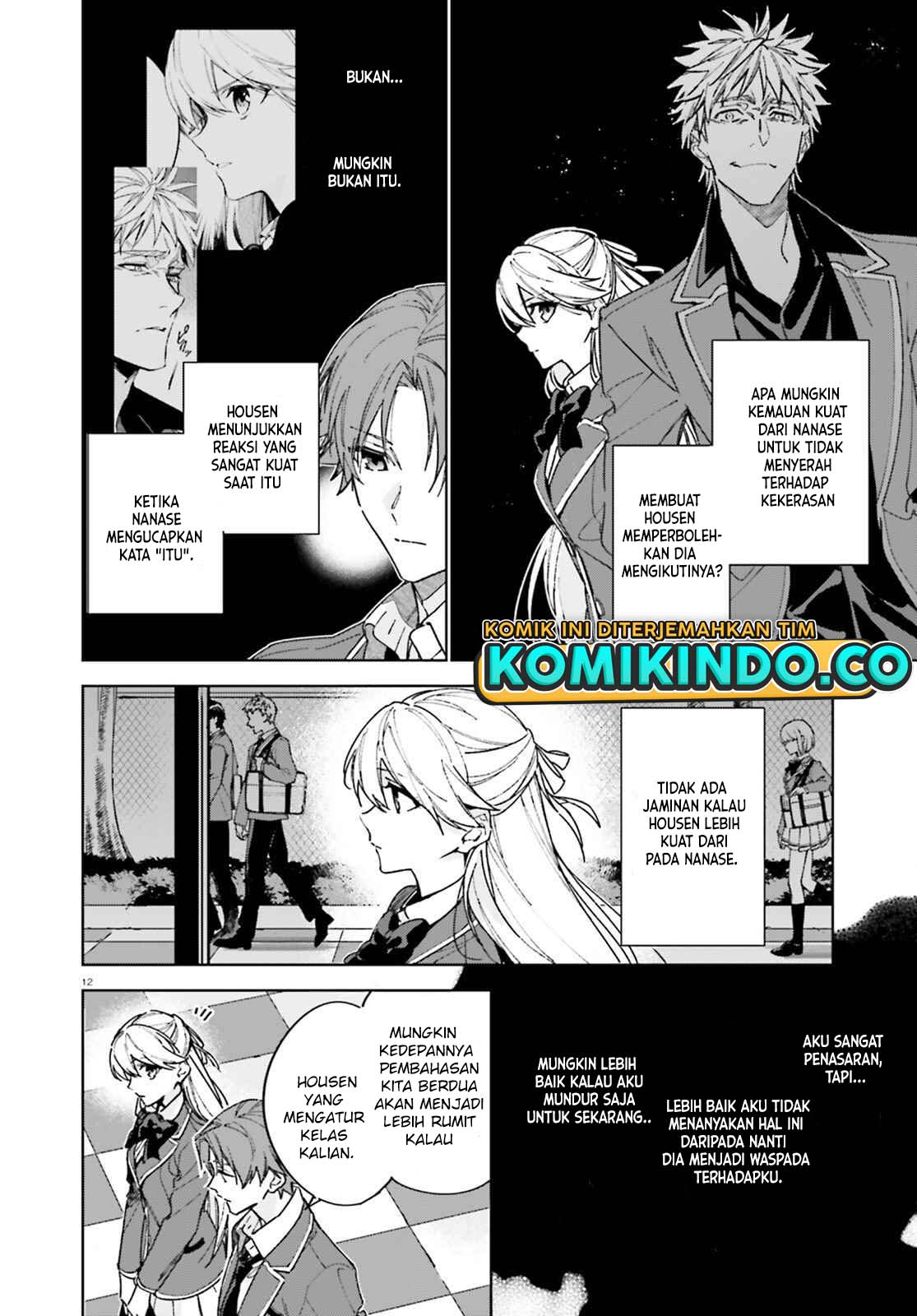 Youkoso Jitsuryoku Shijou Shugi no Kyoushitsu e: 2-nensei-hen Chapter 06 Bahasa Indonesia