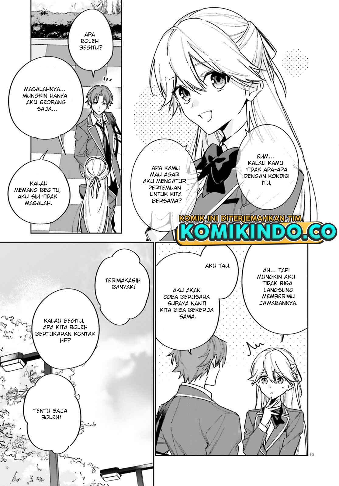 Youkoso Jitsuryoku Shijou Shugi no Kyoushitsu e: 2-nensei-hen Chapter 06 Bahasa Indonesia