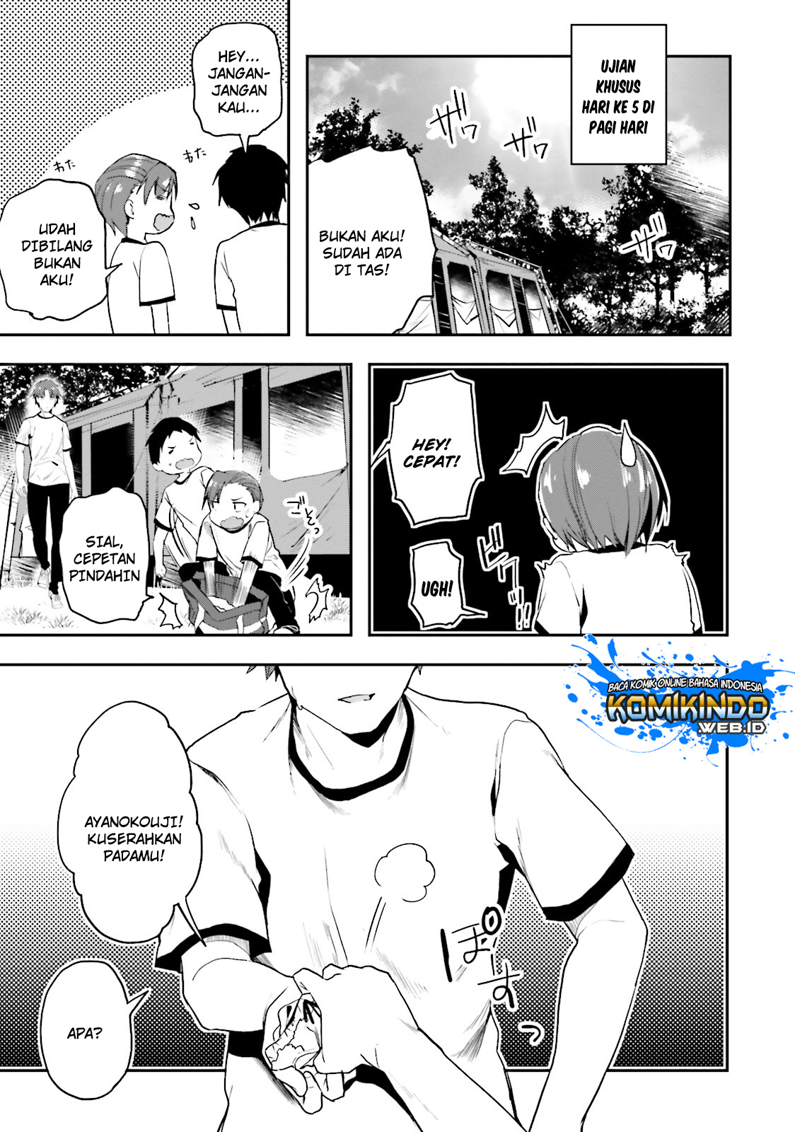 Youkoso Jitsuryoku Shijou Shugi no Kyoushitsu e chapter 21