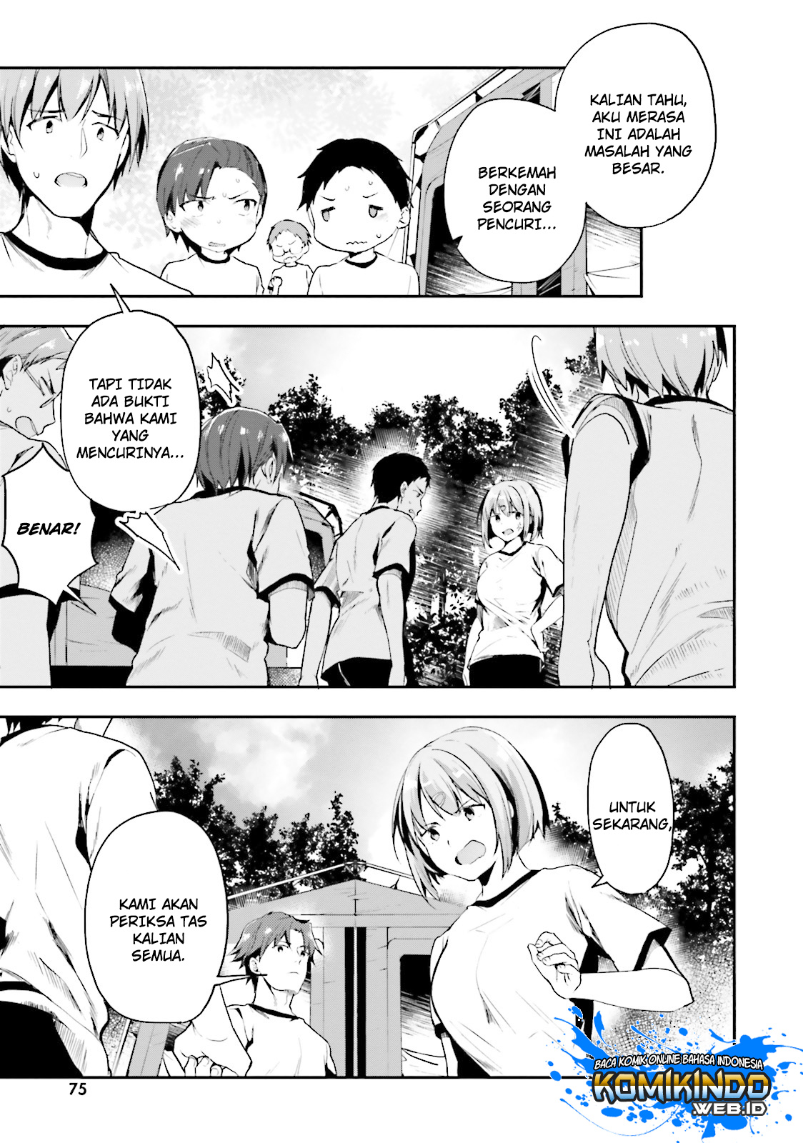 Youkoso Jitsuryoku Shijou Shugi no Kyoushitsu e chapter 21
