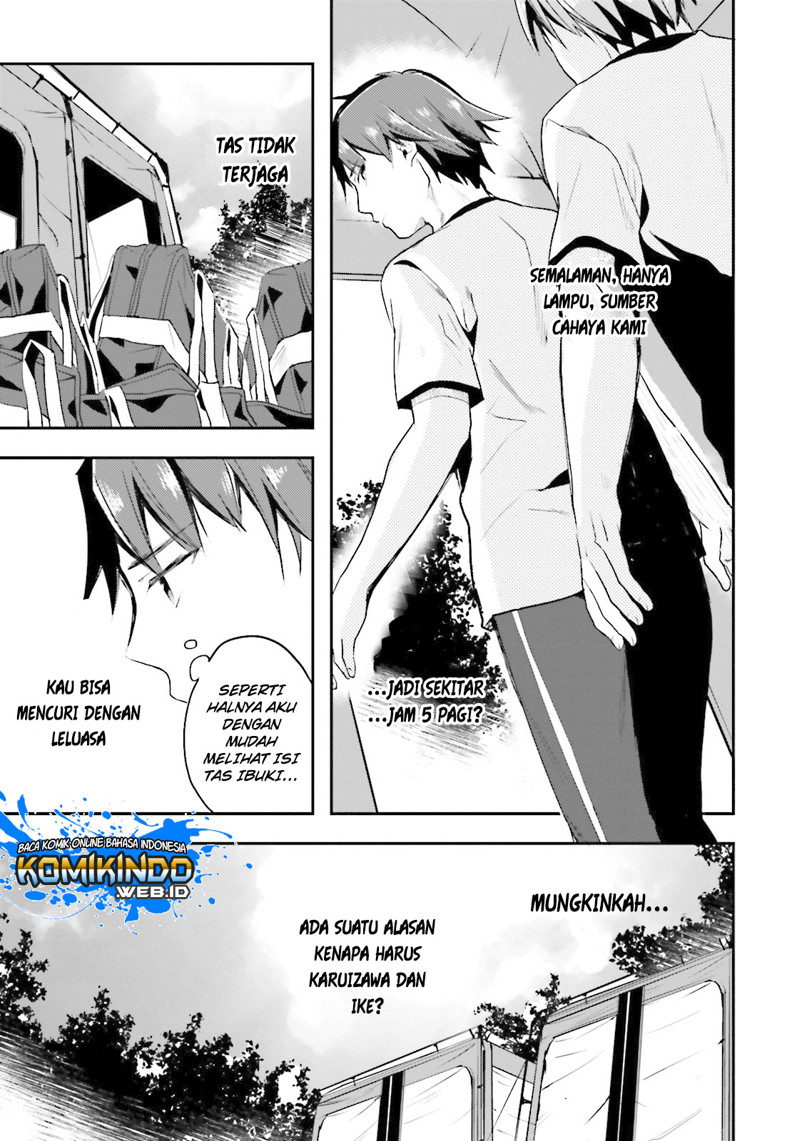 Youkoso Jitsuryoku Shijou Shugi no Kyoushitsu e chapter 21