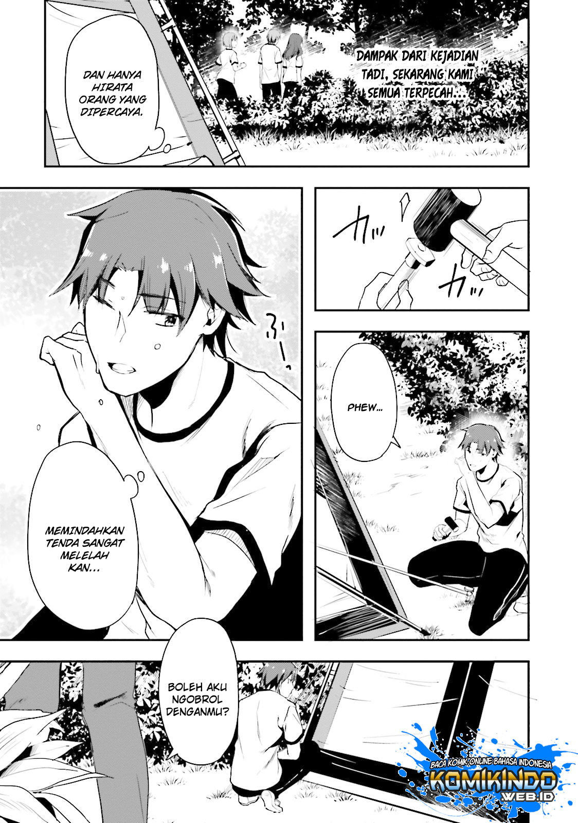 Youkoso Jitsuryoku Shijou Shugi no Kyoushitsu e chapter 21