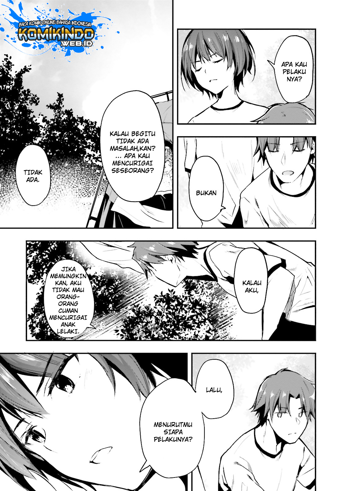 Youkoso Jitsuryoku Shijou Shugi no Kyoushitsu e chapter 21
