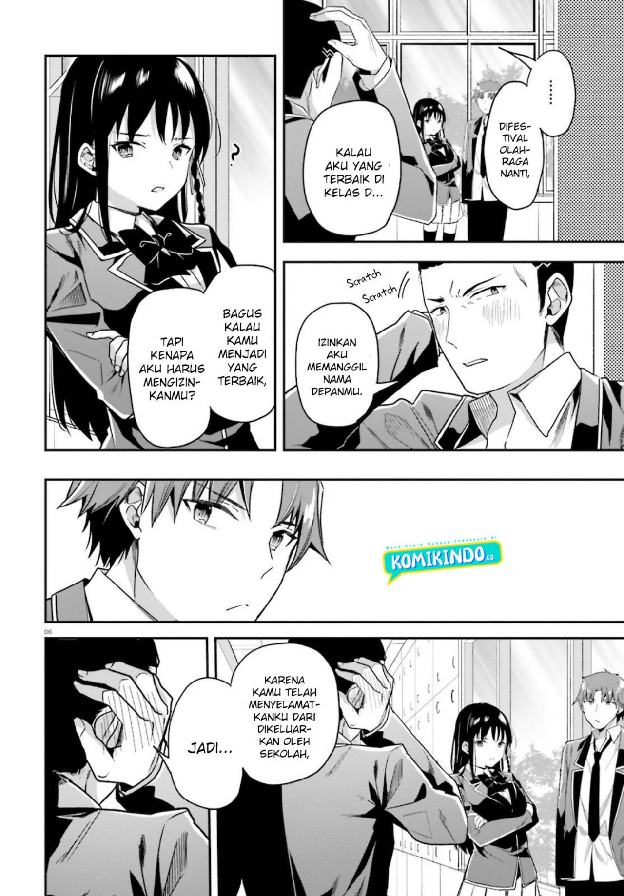 Youkoso Jitsuryoku Shijou Shugi no Kyoushitsu e chapter 59