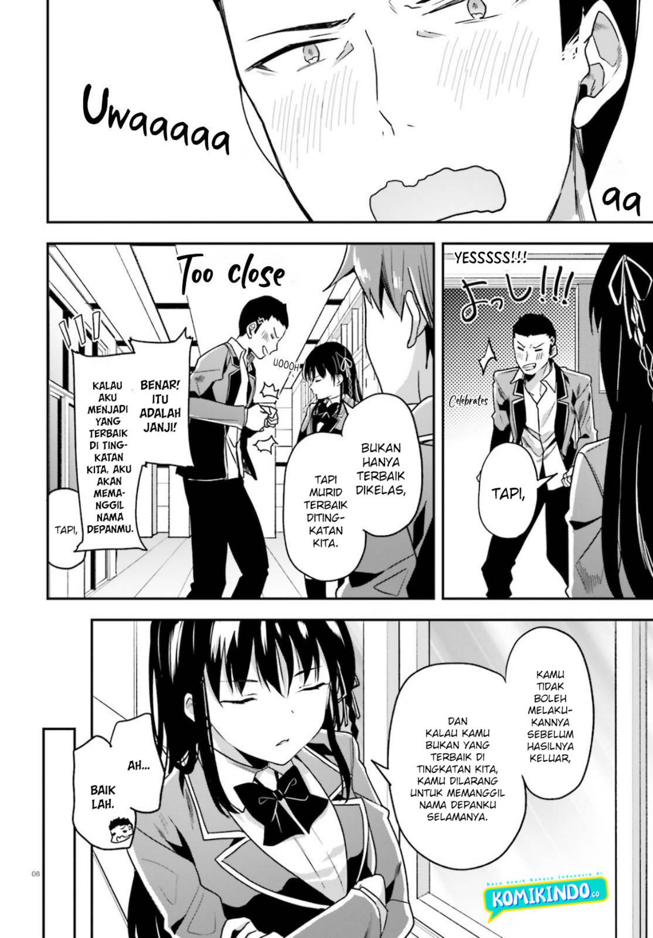 Youkoso Jitsuryoku Shijou Shugi no Kyoushitsu e chapter 59