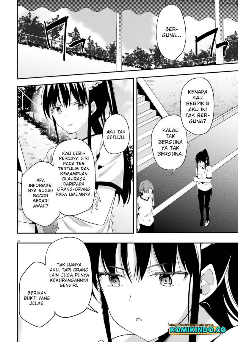 Youkoso Jitsuryoku Shijou Shugi no Kyoushitsu e chapter 72