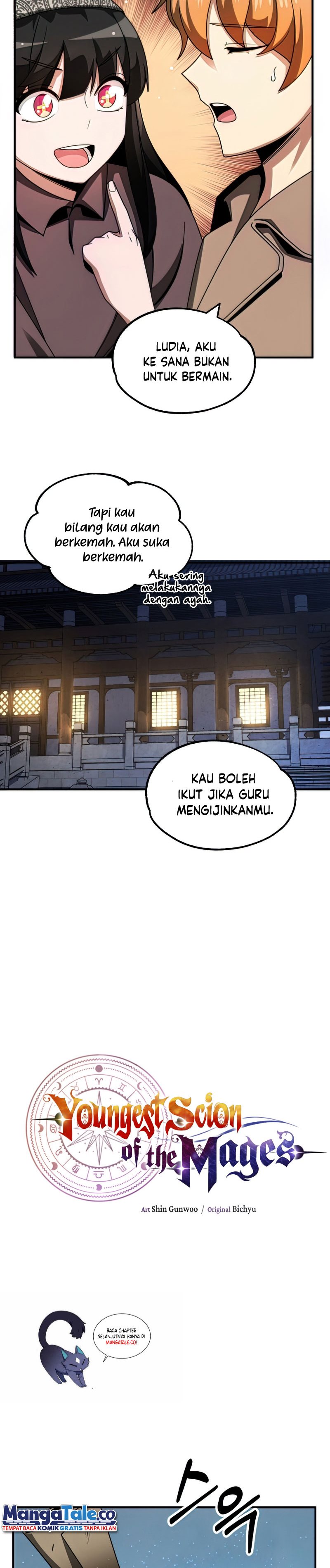 Youngest Scion of the Mages Chapter 37 Bahasa Indonesia